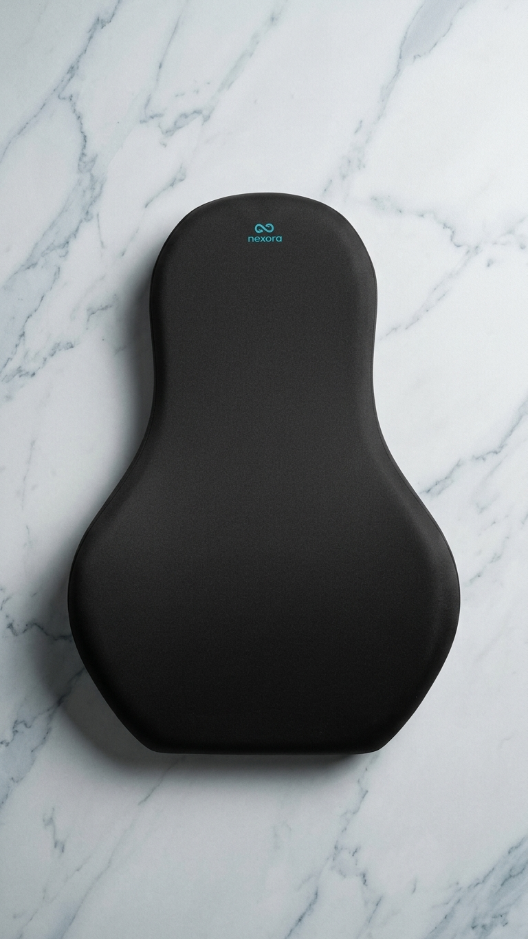 SpinePro lumbar support cushion, studio shot