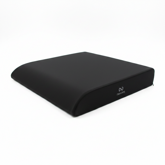 SeatPro dual-layer seat cushion, silicone Nexora logo detail